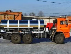 Пищевая автоцистерна АЦПТ АЦПТ 10 м3  Камаз 43118  б/у