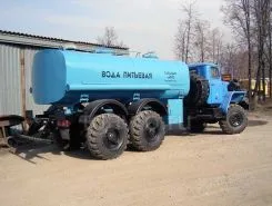 Пищевая автоцистерна АЦПТ АЦПТ 10 м3  Урал 4320  б/у фото 2