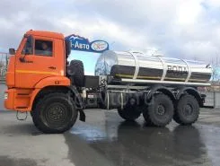 Пищевая автоцистерна АЦПТ АЦПТ 8 м3  Камаз 43118  б/у
