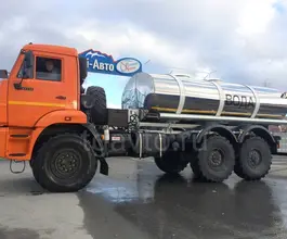 Пищевая автоцистерна АЦПТ АЦПТ 8 м3  Камаз 43118  б/у