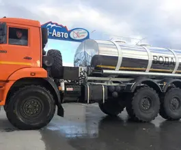 Пищевая автоцистерна АЦПТ АЦПТ 8 м3  Камаз 43118-50 2026 года новый фото 2