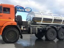 Пищевая автоцистерна АЦПТ АЦПТ 8 м3  Камаз 43118-50 2026 года новый