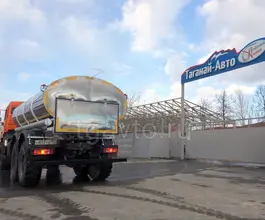 Пищевая автоцистерна АЦПТ АЦПТ 8 м3  Камаз 43118  б/у фото 3