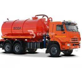 МВ Ассенизатор 16 м3  Камаз 65111  б/у