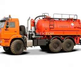 Автотопливозаправщик АТЗ 10 м3  Камаз 43118  б/у