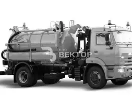 Бензовоз АЦ 7.5 м3  Камаз 43253  б/у