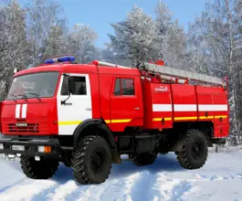 Пожарный автомобиль Пожарная машина  Камаз  б/у фото 2
