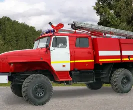 Пожарный автомобиль Пожарная машина  Урал  б/у фото 2