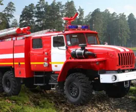 Пожарный автомобиль Пожарная машина  Урал  б/у фото 2
