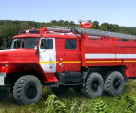 Пожарный автомобиль Пожарная машина  Урал  б/у фото 2
