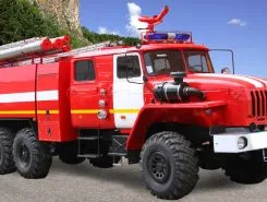 Пожарный автомобиль Пожарная машина  Урал  б/у фото 2