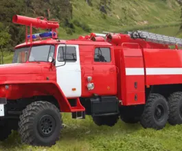 Пожарный автомобиль Пожарная машина  Урал  б/у фото 2
