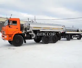 Пищевая автоцистерна АЦПТ АЦПТ 10 м3  Камаз 43118  б/у фото 5