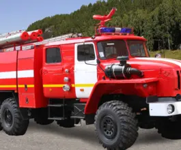 Пожарный автомобиль Пожарная машина  Урал  б/у фото 2