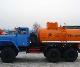 Автотопливозаправщик АТЗ 10 м3  Урал 4320-61Е5 2026 года новый фото 2