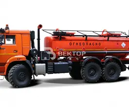 Автотопливозаправщик АТЗ 12 м3  Камаз 43118  б/у