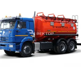 Автотопливозаправщик АТЗ 14 м3  Камаз 65111  б/у