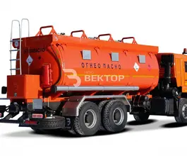 Автотопливозаправщик АТЗ 17 м3  Камаз 6520  б/у