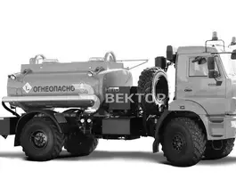 Автотопливозаправщик АТЗ 6 м3  Камаз 43502  б/у