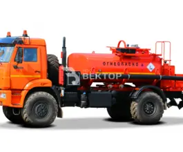 Автотопливозаправщик АТЗ 6 м3  Камаз 43502  б/у