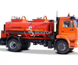 Автотопливозаправщик АТЗ 7.5 м3  Камаз 43253  б/у