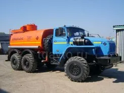 Автотопливозаправщик АТЗ 9 м3  Урал 5557  б/у