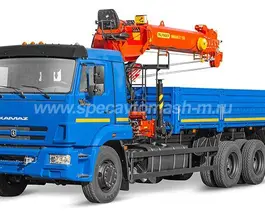 Самопогрузчик Камаз 65117 с КМУ 230371  б/у