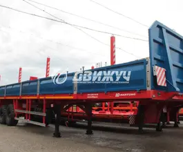 Бортовой Бортовой полуприцеп 9427.111-0000010 с кониками  б/у фото 2