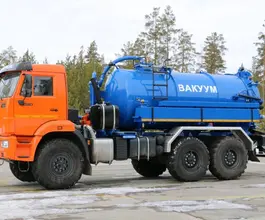 Вакуумная автоцистерна МВ 10 м3  Камаз 2020 года новый