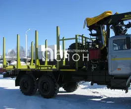 Сортиментовоз с КМУ Урал 4320 2025 года новый фото 4