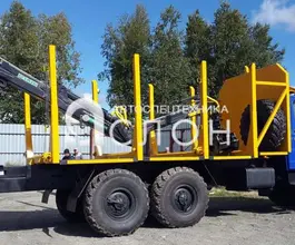 Лесовоз с КМУ Урал 4320 NEXT 2025 года новый фото 2
