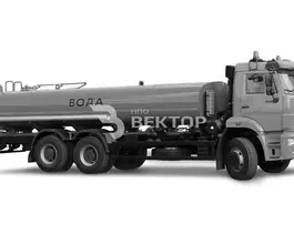 Пищевая автоцистерна АЦПТ АЦПТ 16 м3  Камаз 65207  б/у