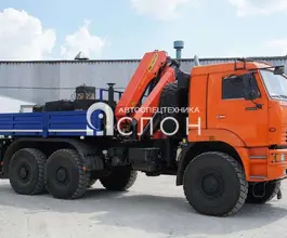 Самопогрузчик Камаз 65222 с КМУ Palfinger РК-30002-K 2025 года новый фото 3