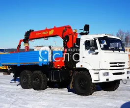 Самопогрузчик Камаз 43118 с КМУ ИТ-180 2025 года новый