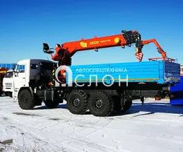 Самопогрузчик Камаз 43118 с КМУ ИТ-180 2025 года новый фото 3
