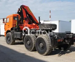 Тягач с КМУ Камаз 65222 2025 года новый фото 3