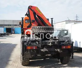 Тягач с КМУ Камаз 65222 2025 года новый фото 4