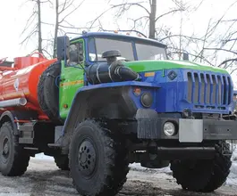 Автотопливозаправщик АТЗ 7.5 м3  Урал 4320-60Е5 2026 года новый