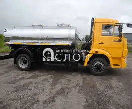 Пищевая автоцистерна АЦПТ АЦПТ 5 м3  Камаз 4308 2025 года новый фото 2