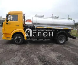 Пищевая автоцистерна АЦПТ АЦПТ 5 м3  Камаз 4308 2025 года новый фото 4