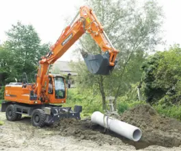 Экскаватор Doosan DX210W 2022 года новый фото 4
