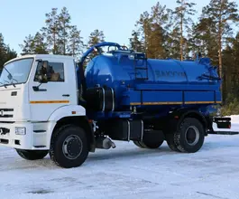 Вакуумная автоцистерна МВ 10 м3  Камаз 2020 года новый