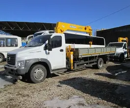 Кран-манипулятор ГАЗ Газон Next 2020 года новый