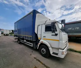 Тентованный грузовик Тентованный грузовик  Камаз 2019 года б/у фото 2