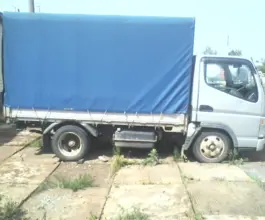Тентованный грузовик Тентованный грузовик  Mitsubishi 2003 года б/у фото 2