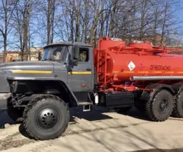 Автотопливозаправщик АТЗ 10 м3  Урал 4320-1912-60Е5 2026 года новый фото 2