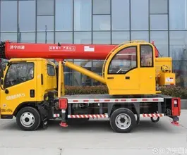 Автокран WANBANG STSQ5-7 ISUZU Elf 2026 года новый фото 2