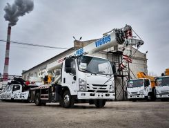 Автокран VIGRUS VGS 8 ISUZU Elf 2026 года новый