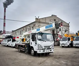 Автокран VIGRUS VGS 8 ISUZU Elf 2026 года новый фото 2
