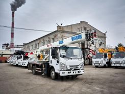 Автокран VIGRUS VGS 8 ISUZU Elf 2026 года новый фото 2